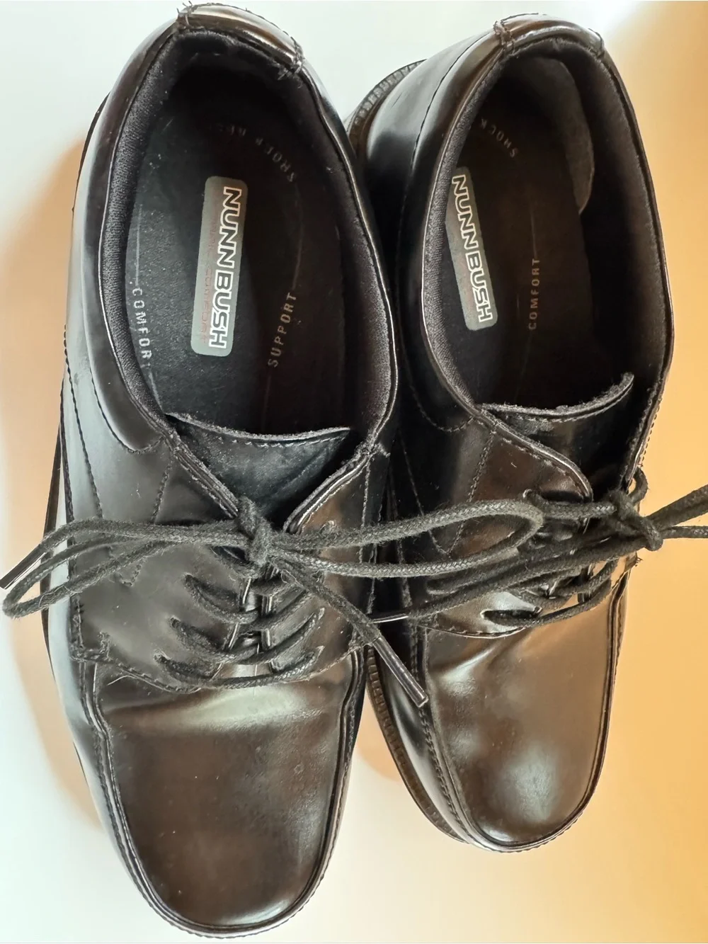 Nunn Bush Black leather Upper -Size 8